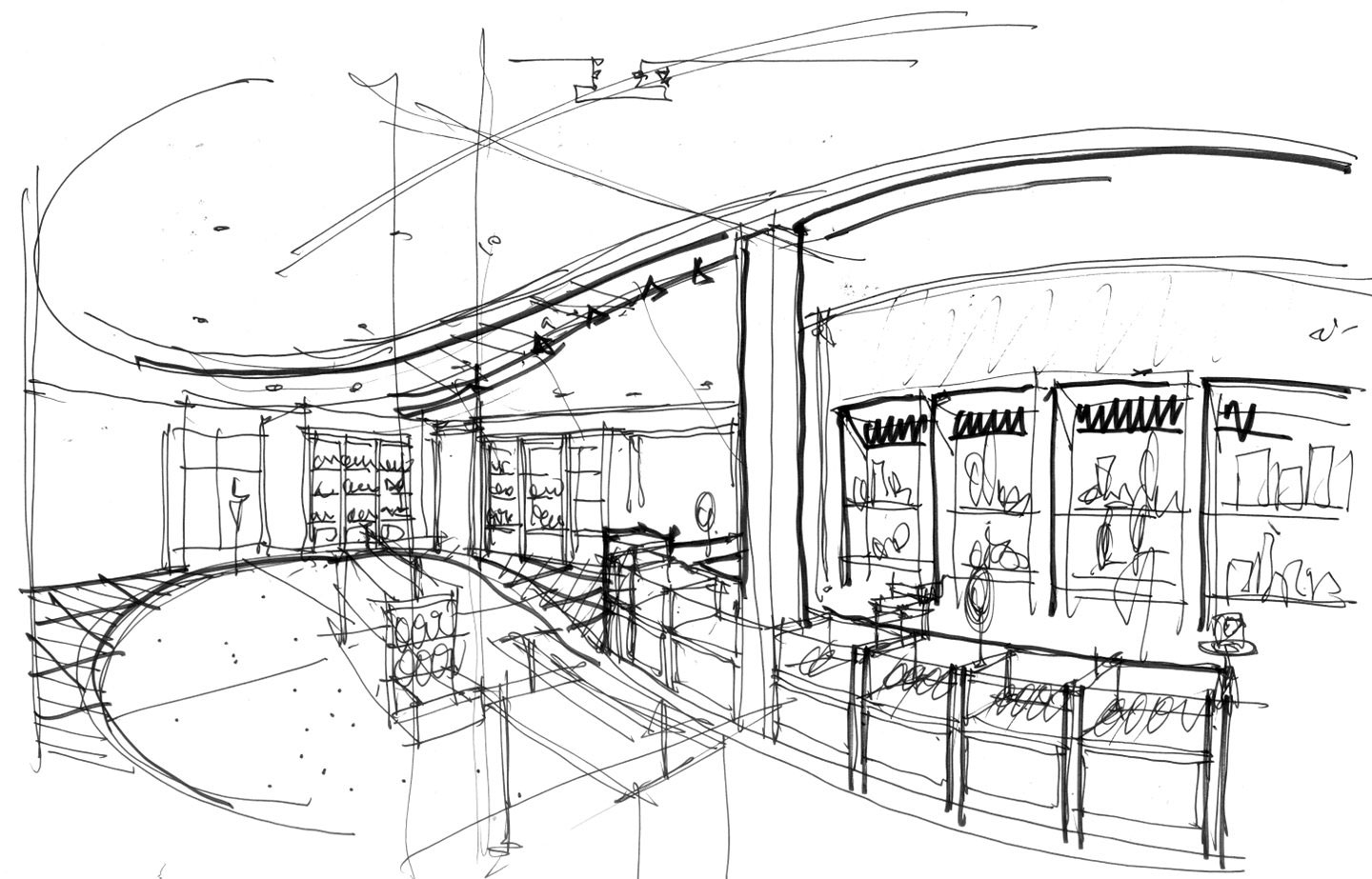 如何設計環(huán)保零售店和深化設計圖紙