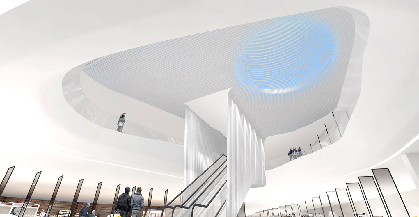 購(gòu)物中心設(shè)計(jì)效果圖