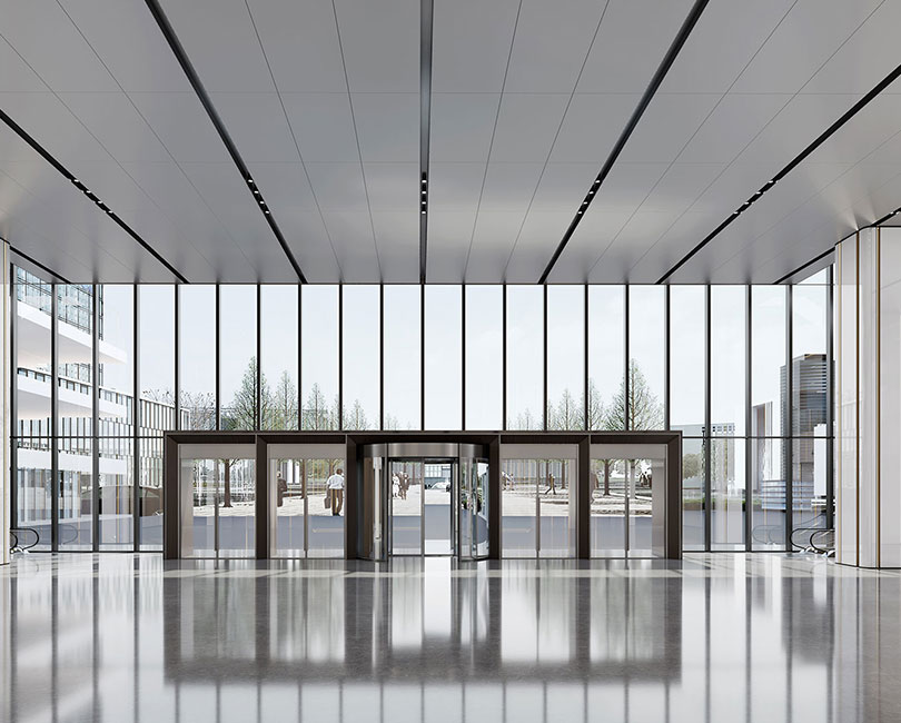 大連·恒力維多利亞寫字樓辦公設(shè)計(jì)效果圖