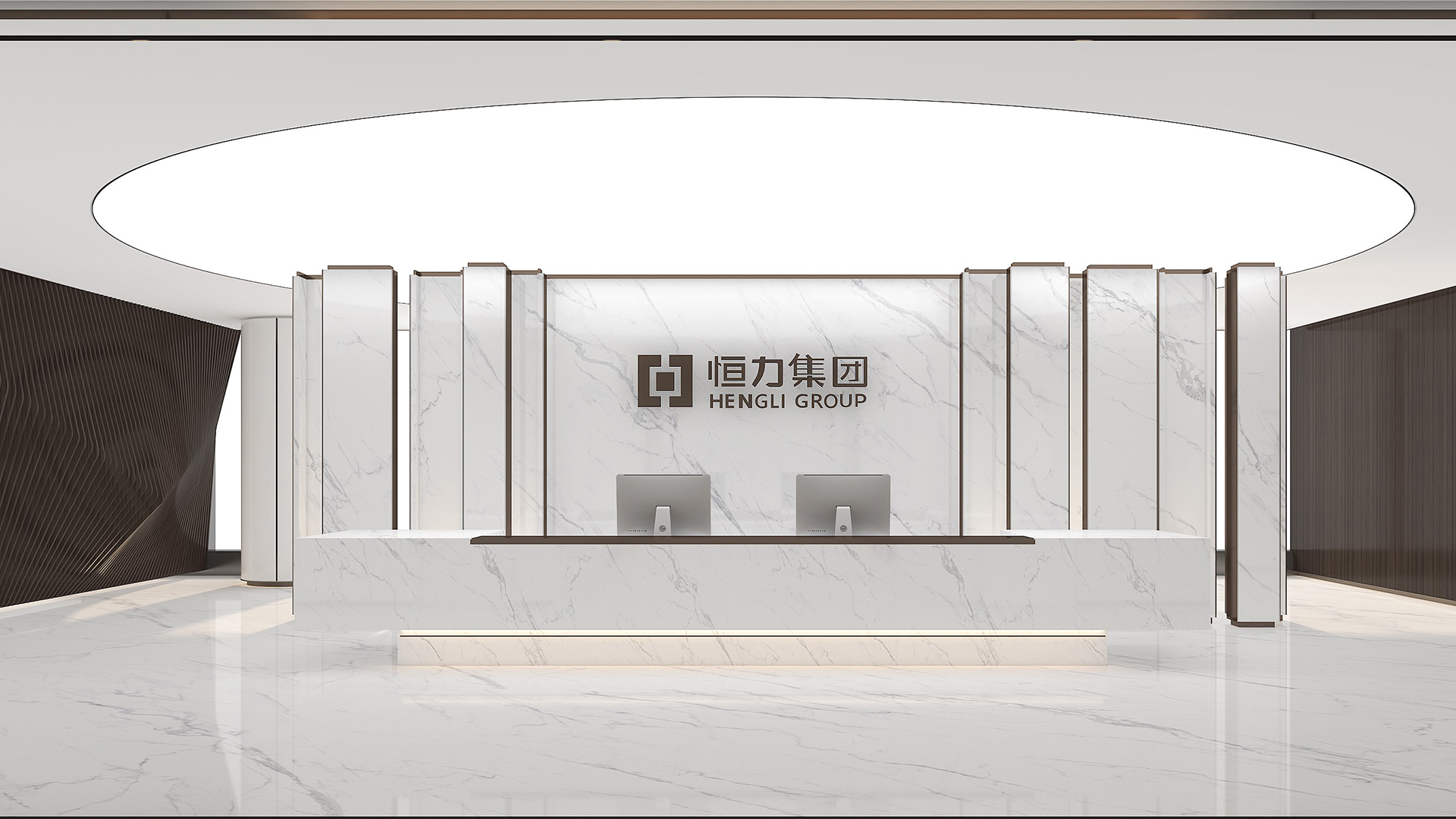 恒力蘇州中心全球運營總部辦公樓室內(nèi)設計方案「多圖」