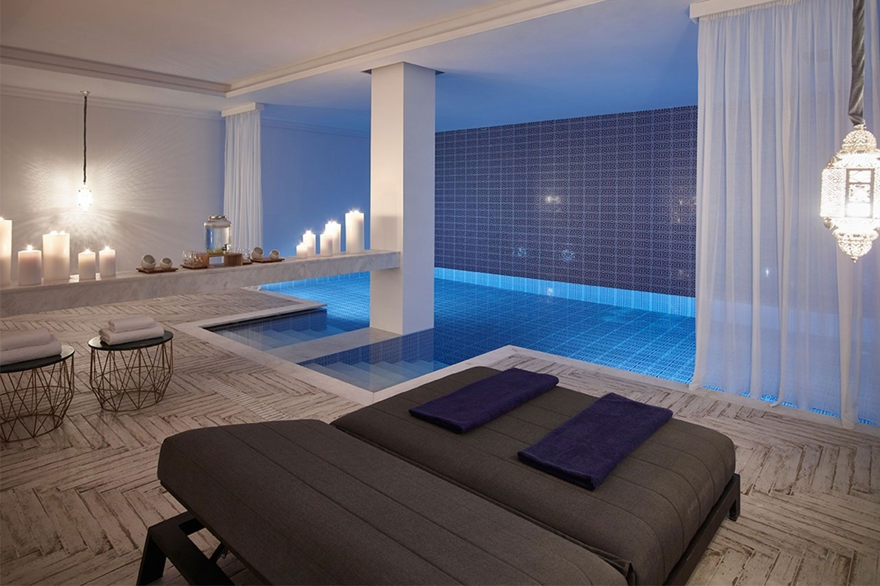 最大化利用空間、布局和設(shè)計完美的酒店水療中心第一印象