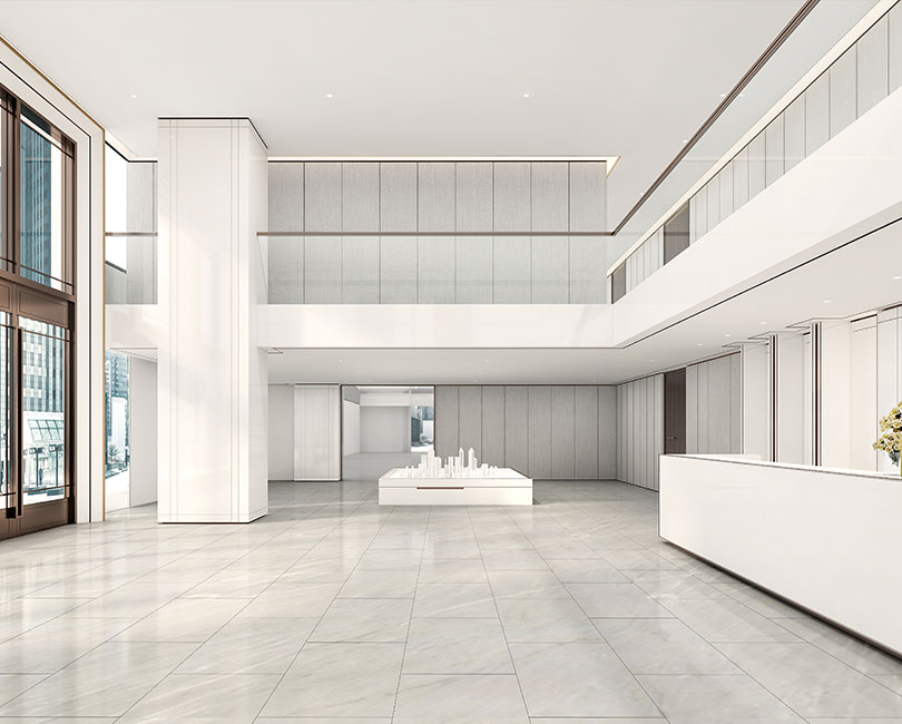 上?！ず懔θA翔綠地企業(yè)辦公設(shè)計(jì)效果圖