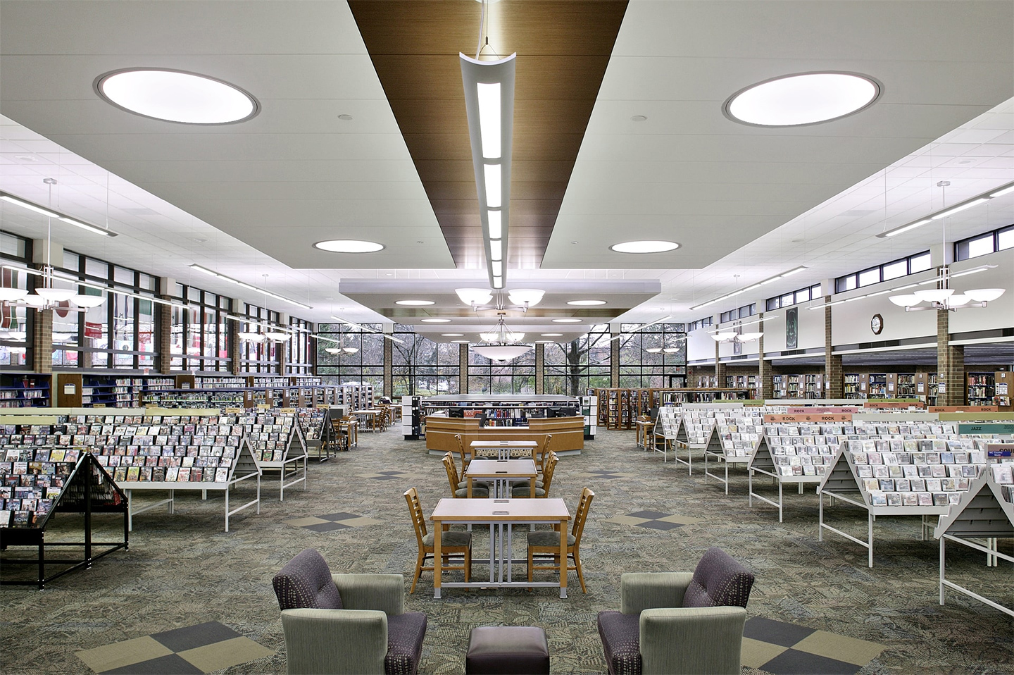 圖書(shū)館設(shè)計(jì)效果圖