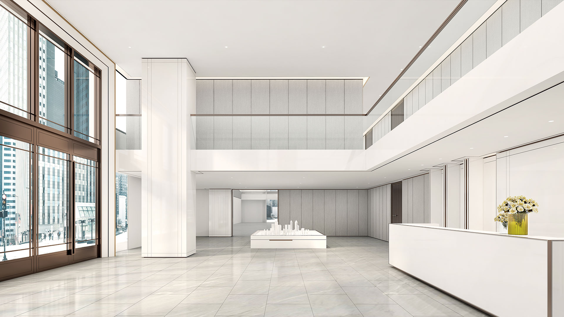 上海·恒力華翔綠地企業(yè)辦公設(shè)計(jì)效果圖