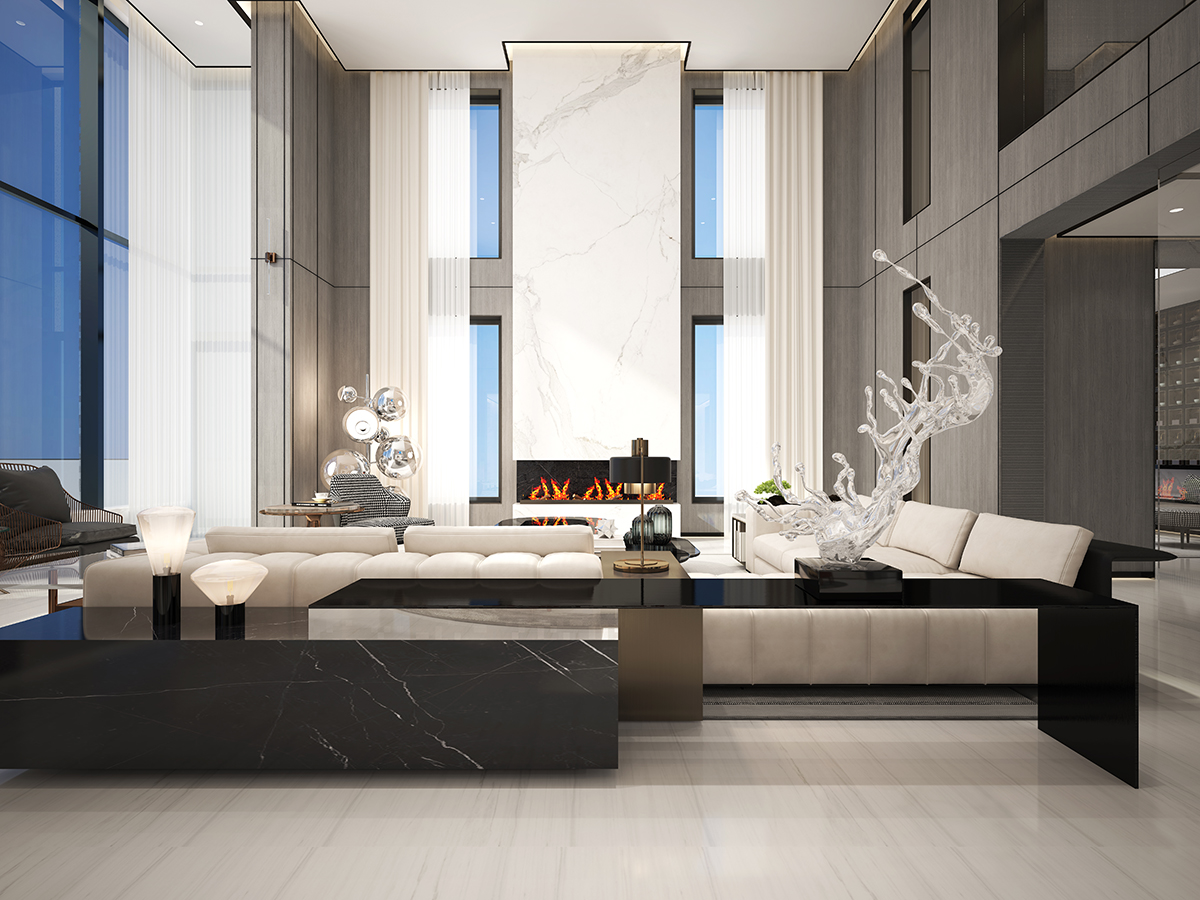 北京順義三層高端別墅室內(nèi)設(shè)計(jì)案例方案說(shuō)明