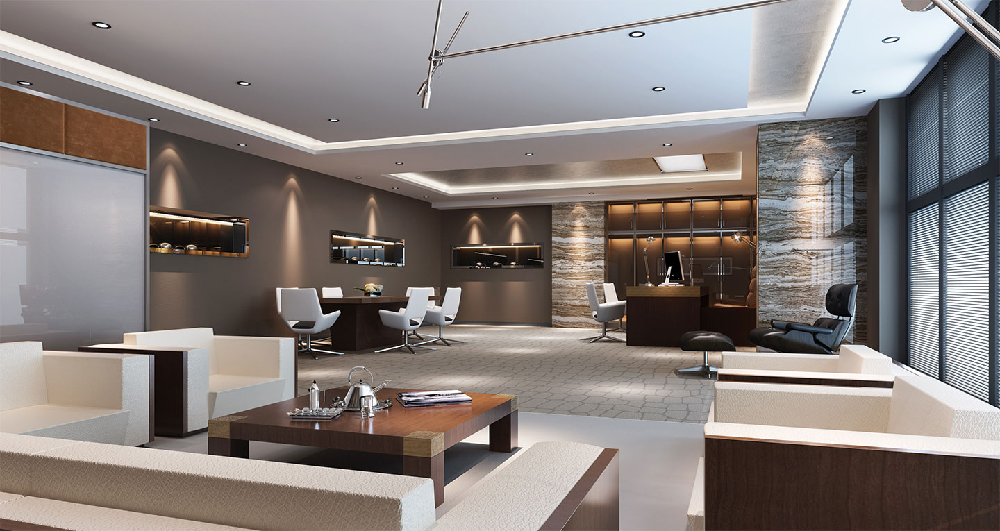 豪華現(xiàn)代辦公室室內設計趨勢