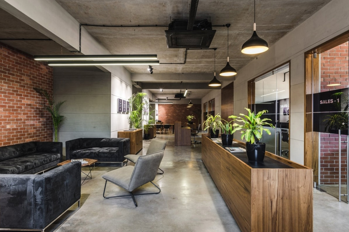 地產(chǎn)公司辦公室設(shè)計(jì)效果圖