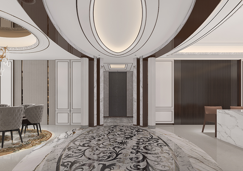 恒力遼寧大連維多利亞樣板間室內(nèi)設(shè)計(jì)效果圖「多圖」